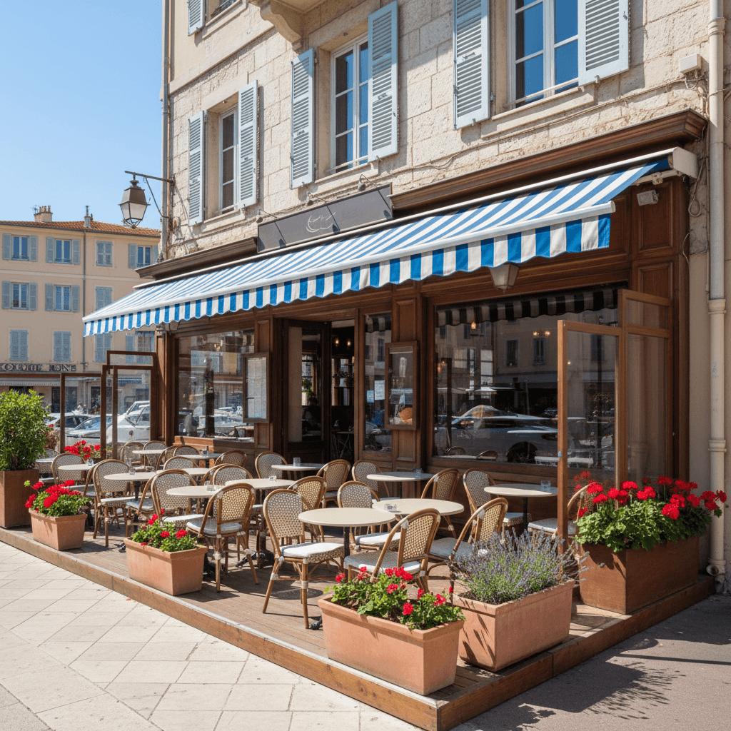 Restaurant 130m² à Nice : terrasse - licence IV - Image 1
