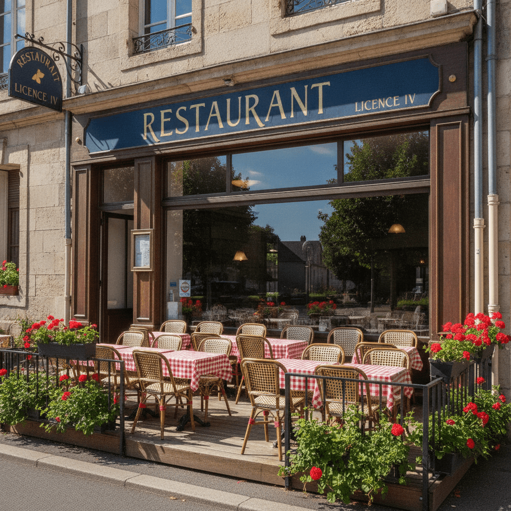 Restaurant 118m² à Bourgoin-Jallieu : terrasse - licence IV - Image 1