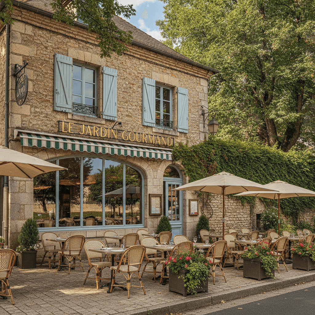 Restaurant 290m² à Tournus : terrasse - licence IV - Image 1