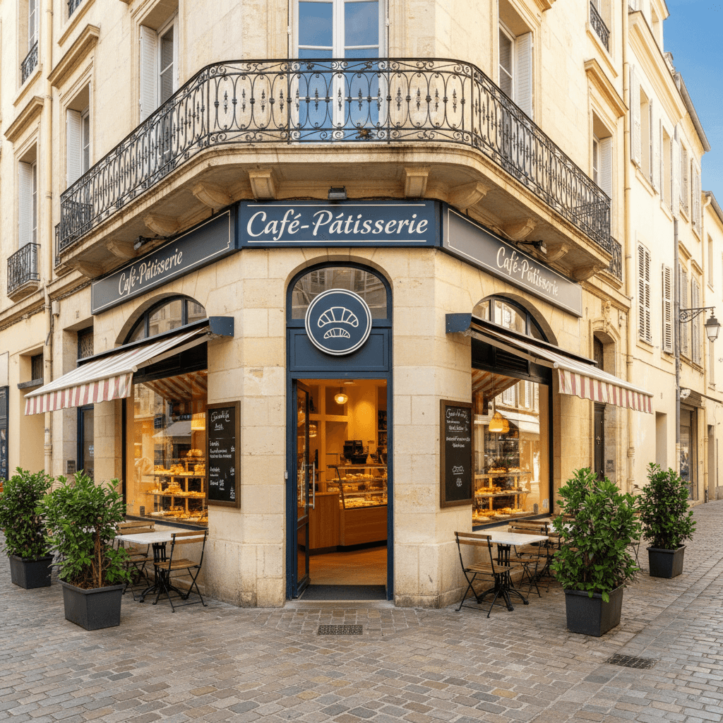 Snack 52m² à Montpellier : terrasse - extraction