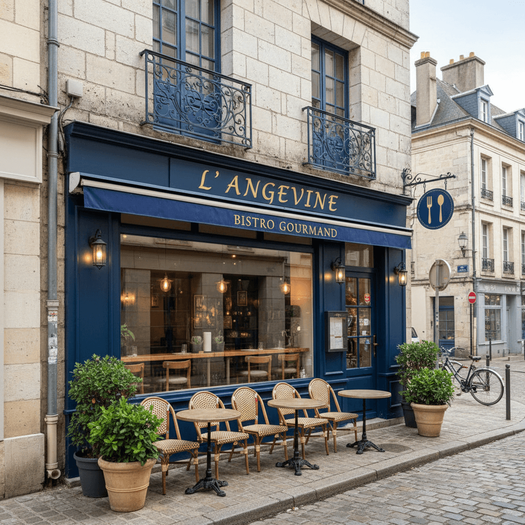 Restaurant 50m² à Angers : licence IV - extraction