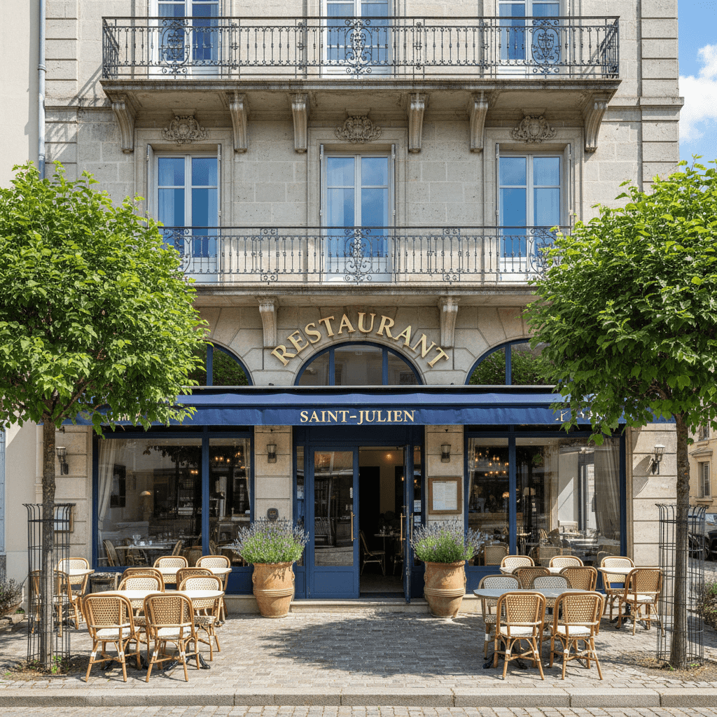 Restaurant 950m² à Saint-Julien-En-Genevois : terrasse - licence IV - Image 1