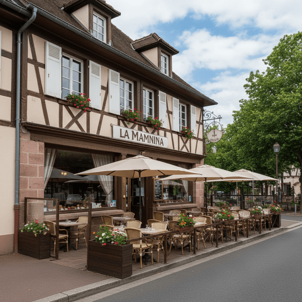 Restaurant 241m² à Plobsheim : terrasse - licence IV - Image 1