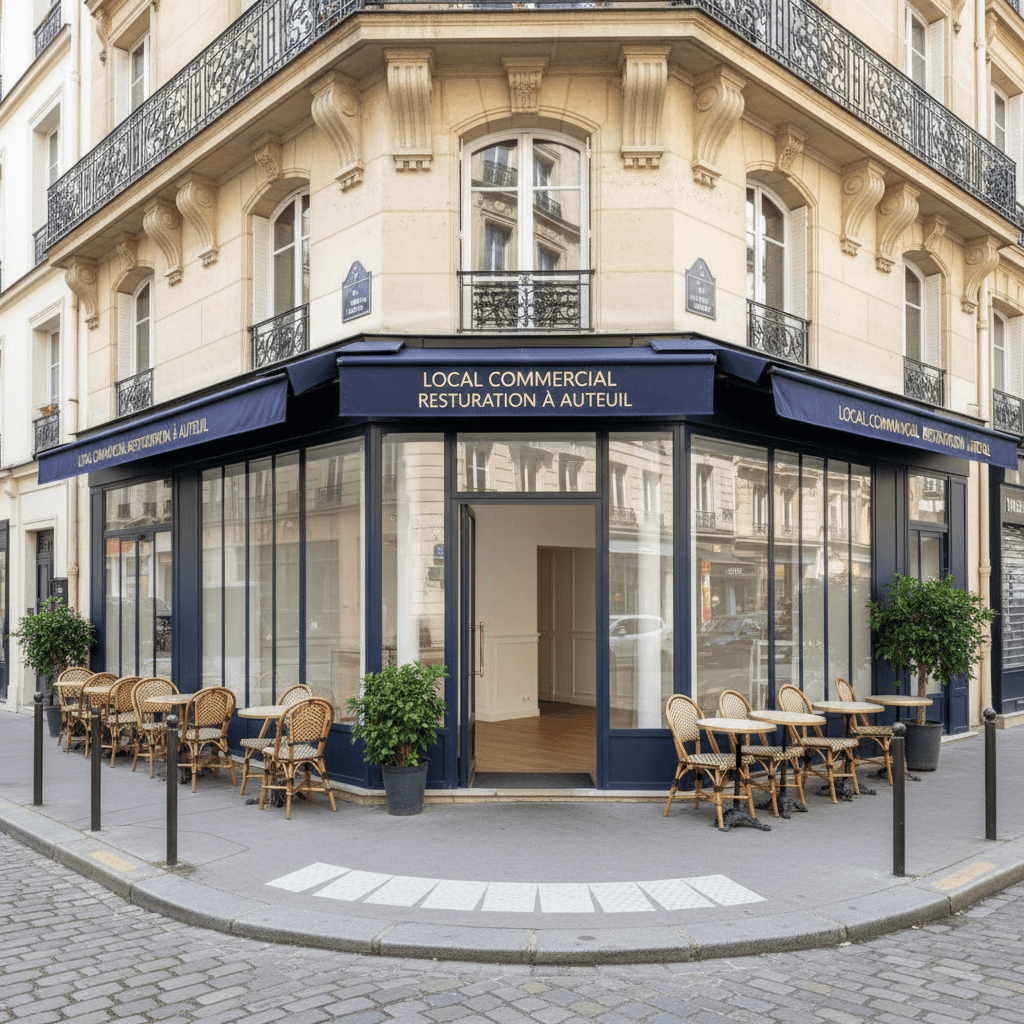 Local Commercial Restauration à Auteuil - Image 1