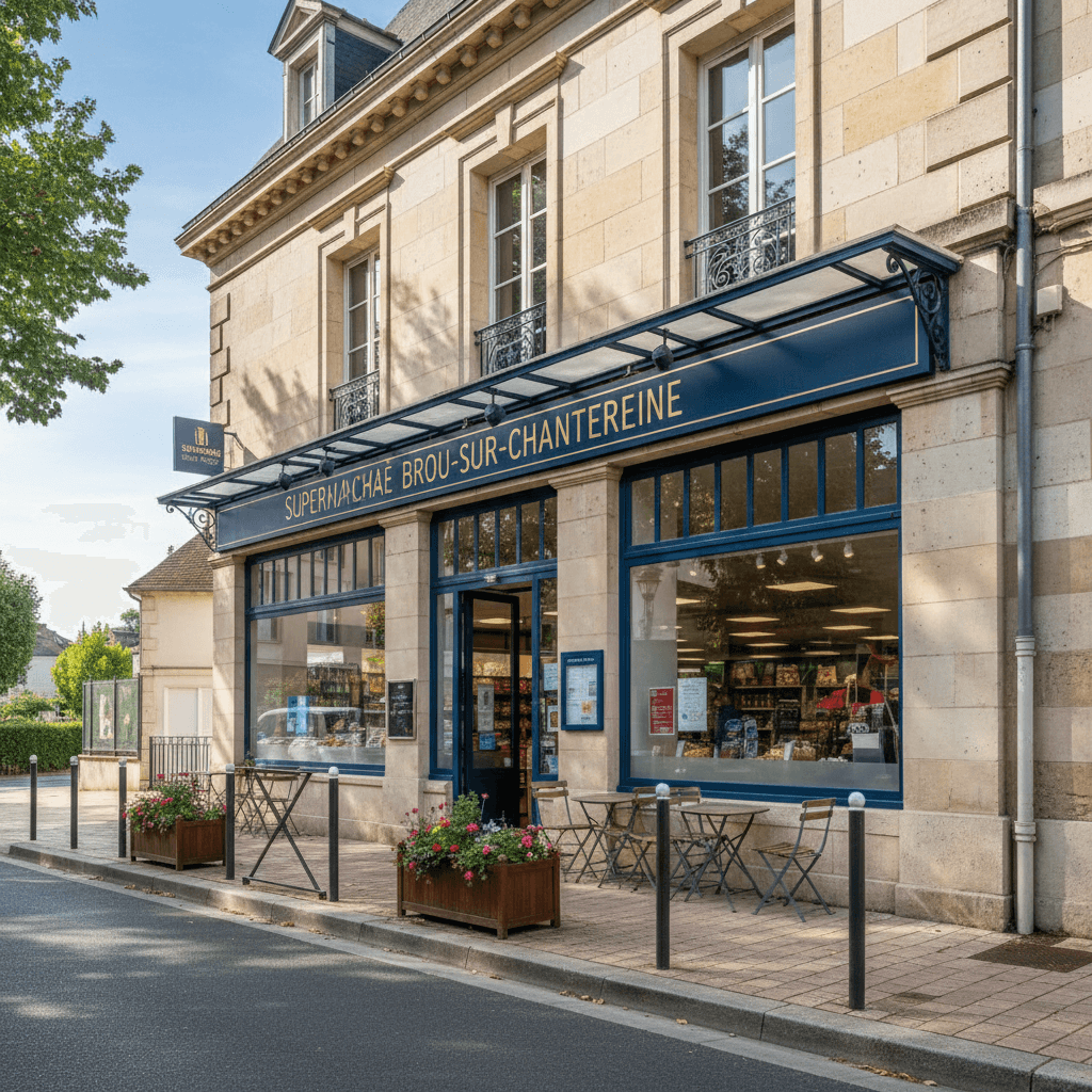 Murs et fonds 236m² à Brou-sur-Chantereine : extraction - Image 1