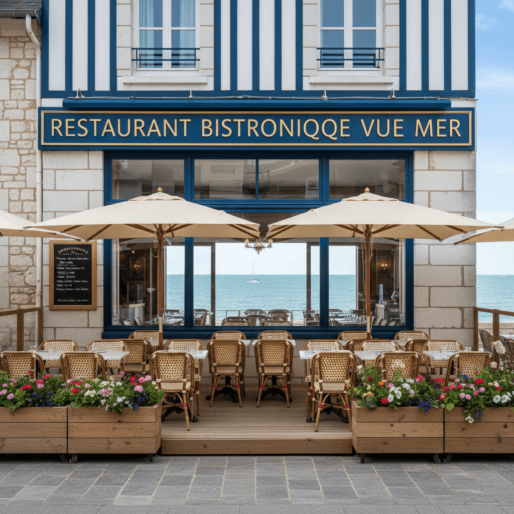 Restaurant 395m² à Saint-Gilles-Croix-De-Vie : terrasse - extraction - Image 1