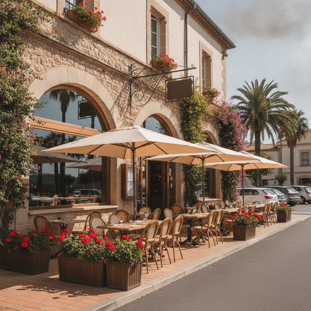 Restaurant 800m² à Perpignan : terrasse - licence IV - Image 1