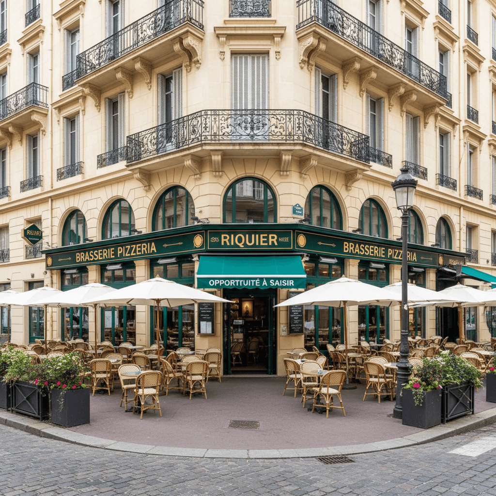 Bar-brasserie à Nice : terrasse - licence IV