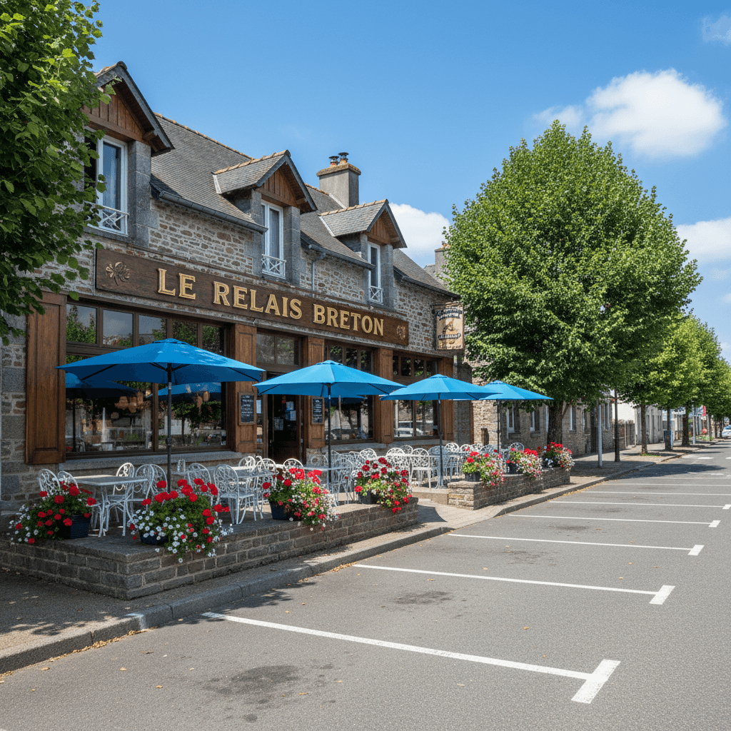 Restaurant à Rennes : terrasse - extraction