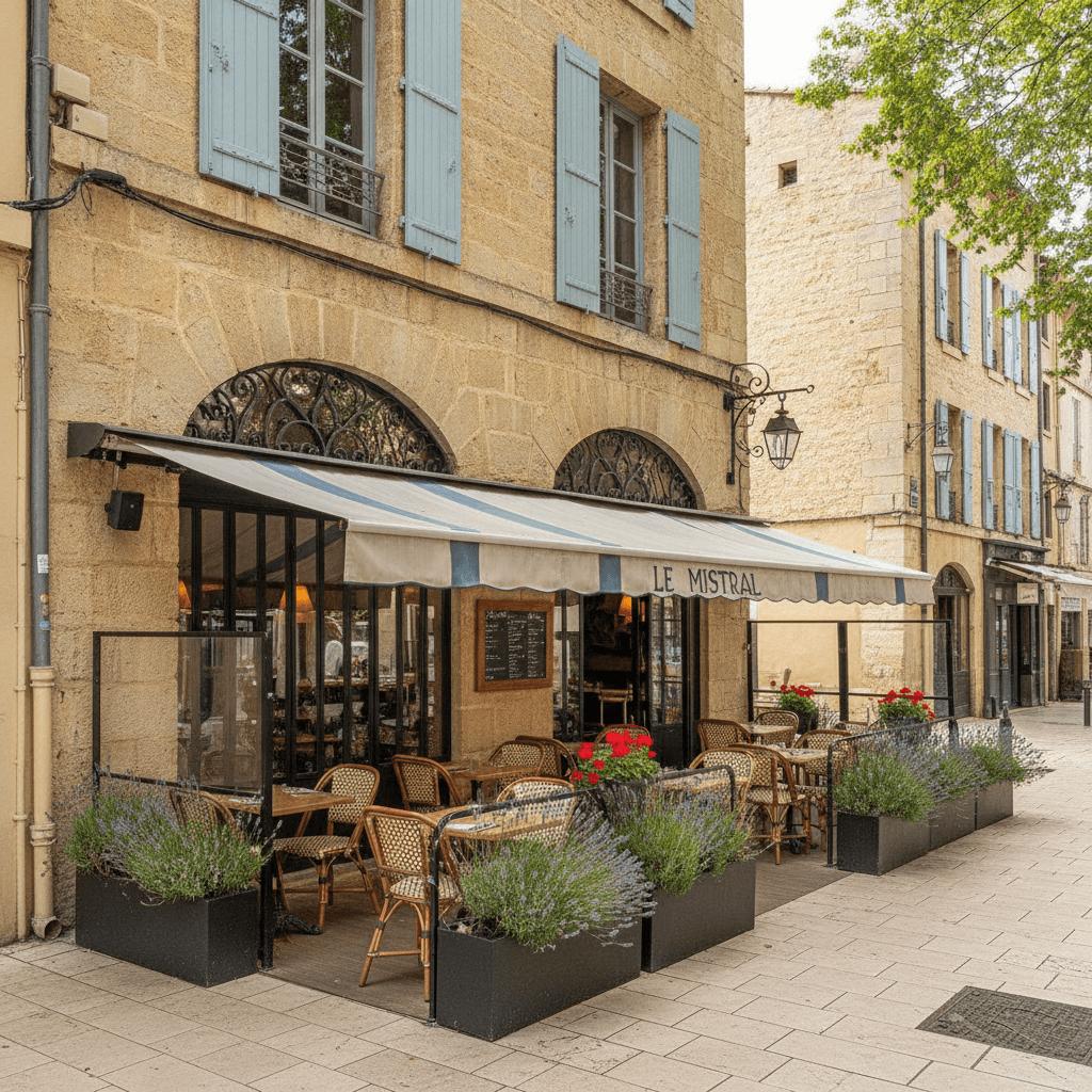 Restaurant 134m² à Arles : terrasse - licence IV - Image 1