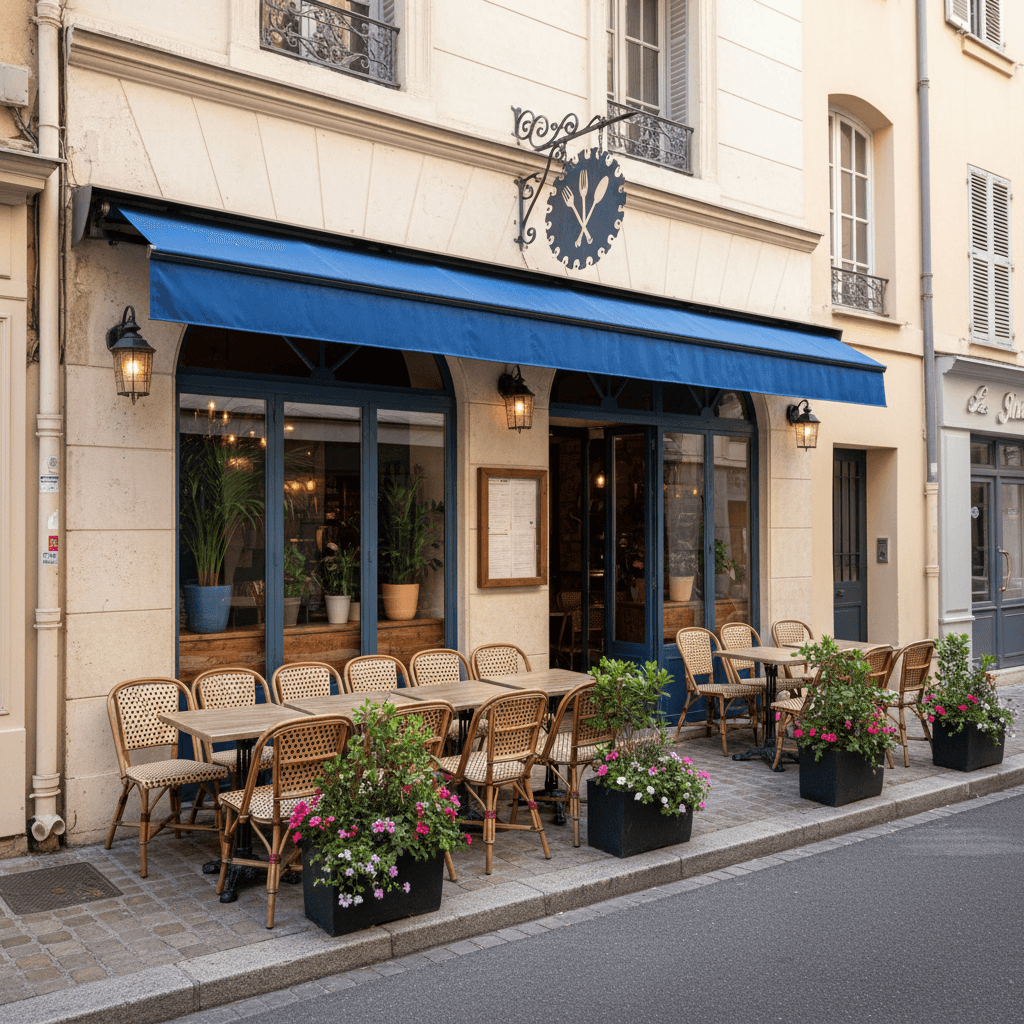 Restaurant 80m² à Nice : terrasse - licence IV