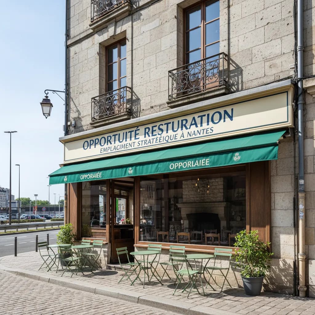 Restaurant à Nantes : extraction - cuisine équipée - Image 1