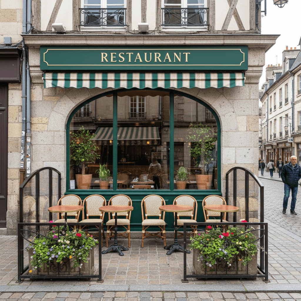 Restaurant à Rennes : terrasse - licence IV