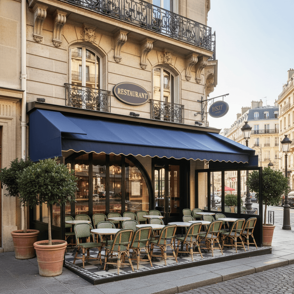 Restaurant clé en main à Paris avec terrasse