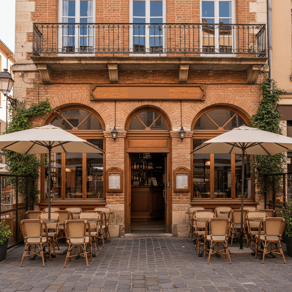 Restaurant 160m² à TOULOUSE : terrasse - licence IV - Image 1