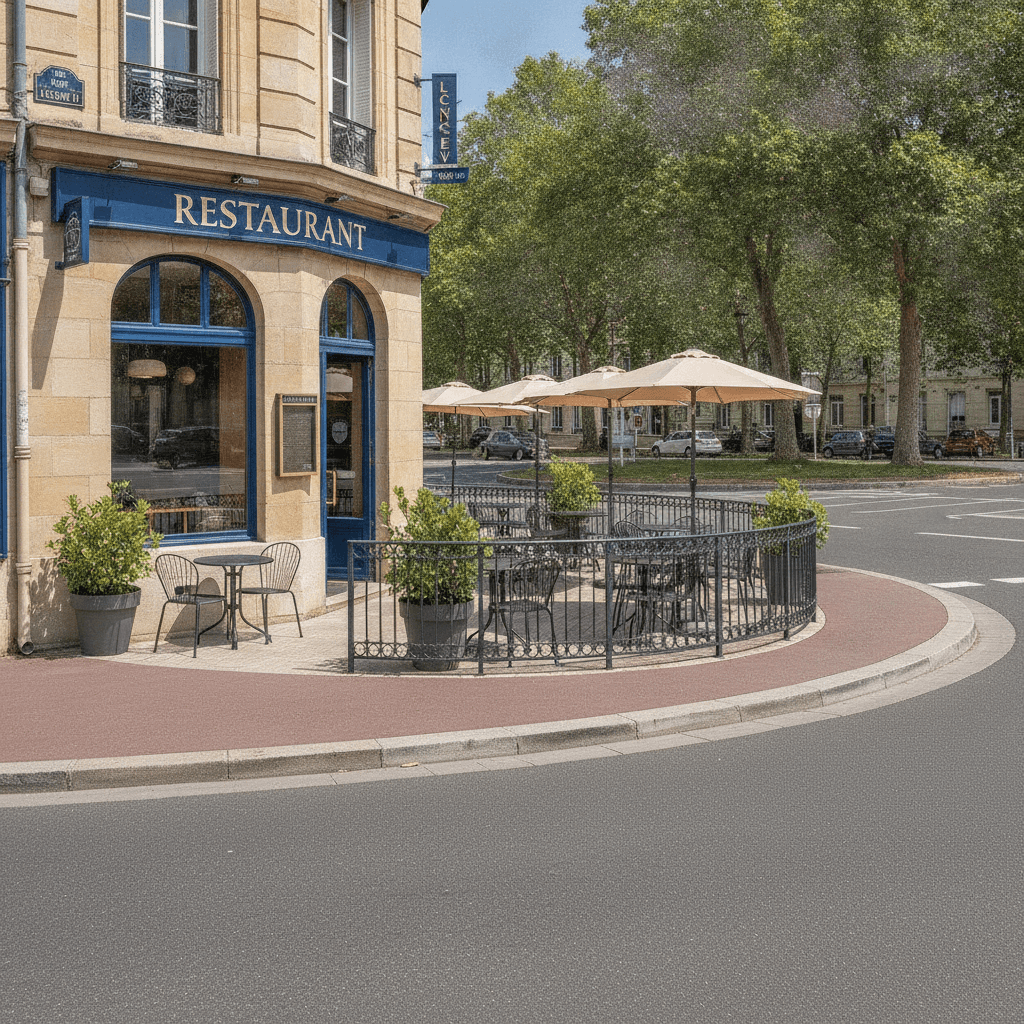 Restaurant à Nantes : terrasse - licence IV