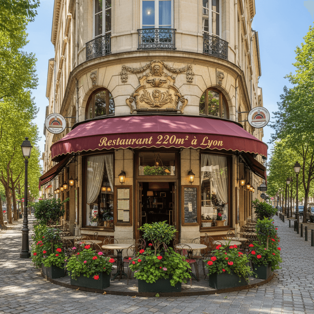 Restaurant 220m² à Lyon : extraction