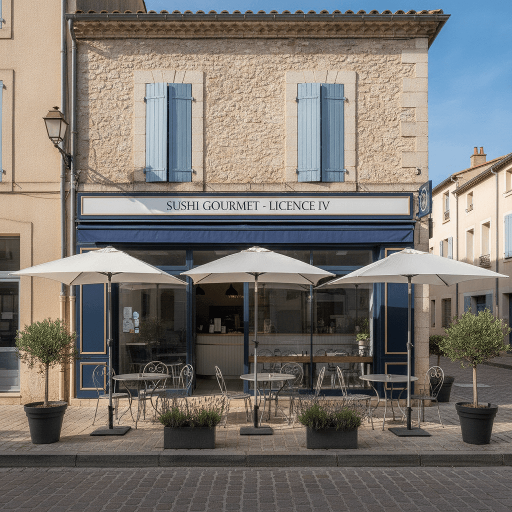 Fast-food 60m² à Port-De-Bouc : terrasse - licence IV - Image 1