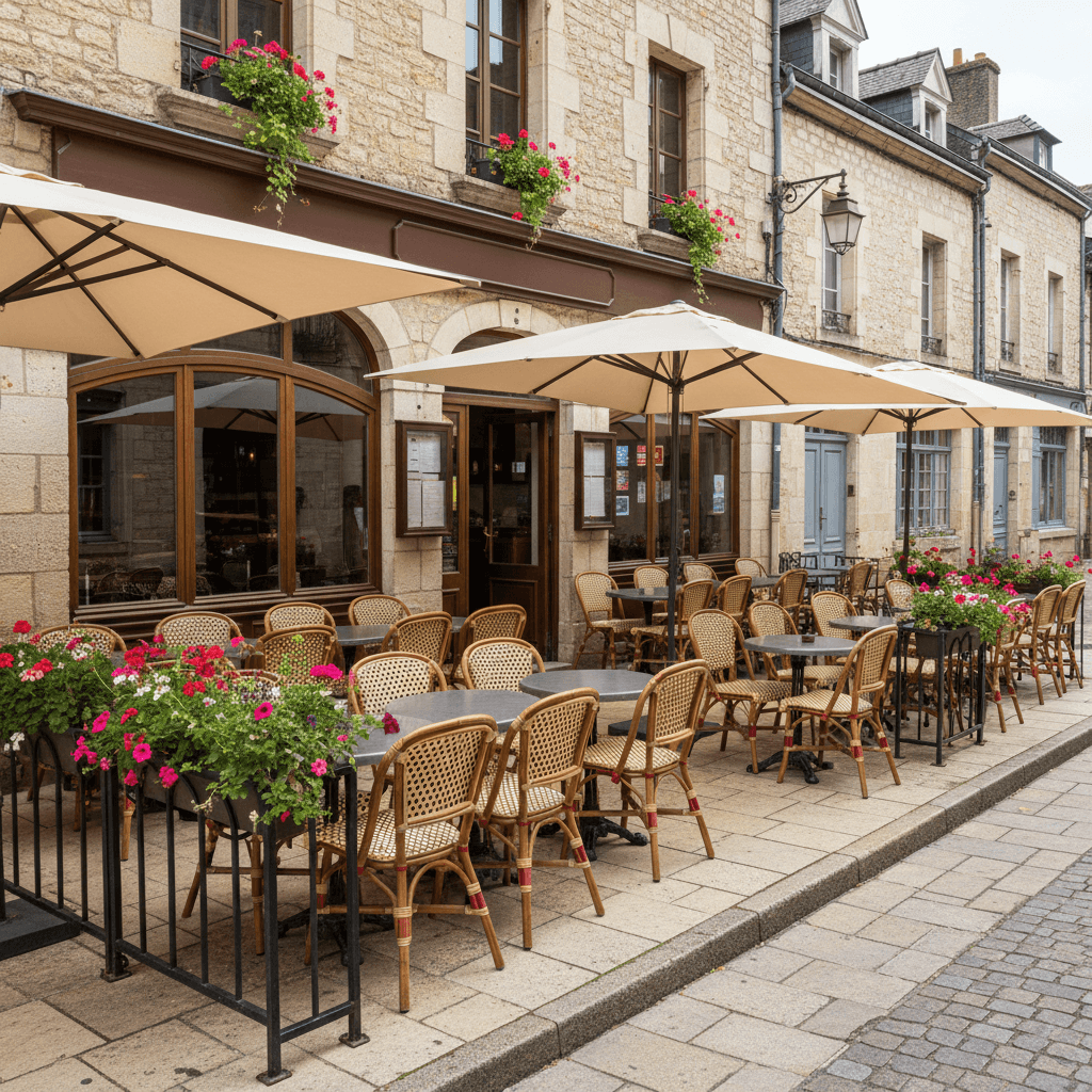 Bar-brasserie 138m² à Belley : terrasse - licence IV - Image 1