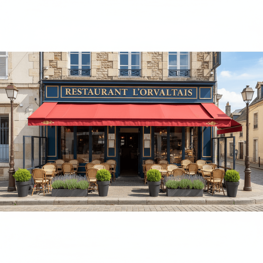 Restaurant 65m² à Orvault : terrasse - licence IV - Image 1