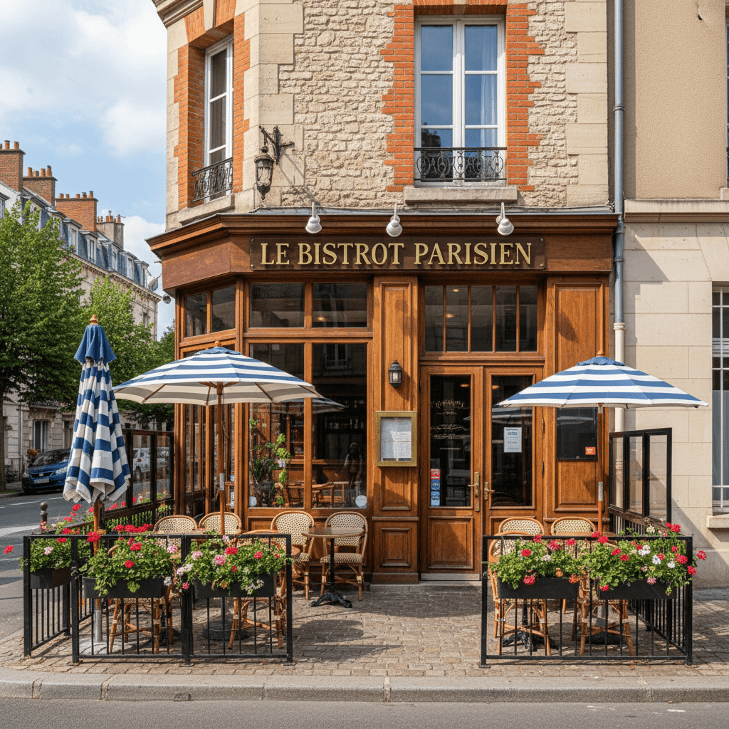 Restaurant 18 couverts à Alfortville : terrasse - extraction - Image 1