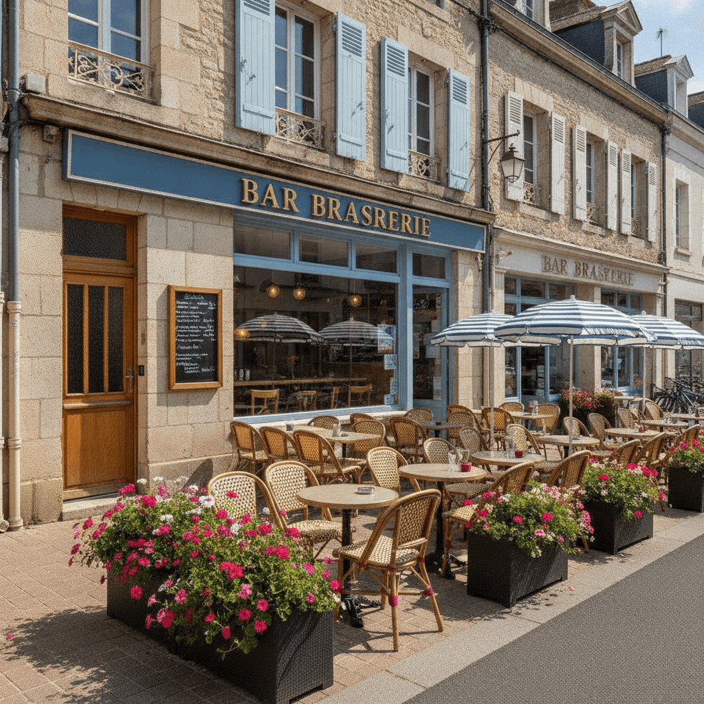 Bar-brasserie 55m² à Les Sables-d'Olonne : terrasse - licence IV - Image 1