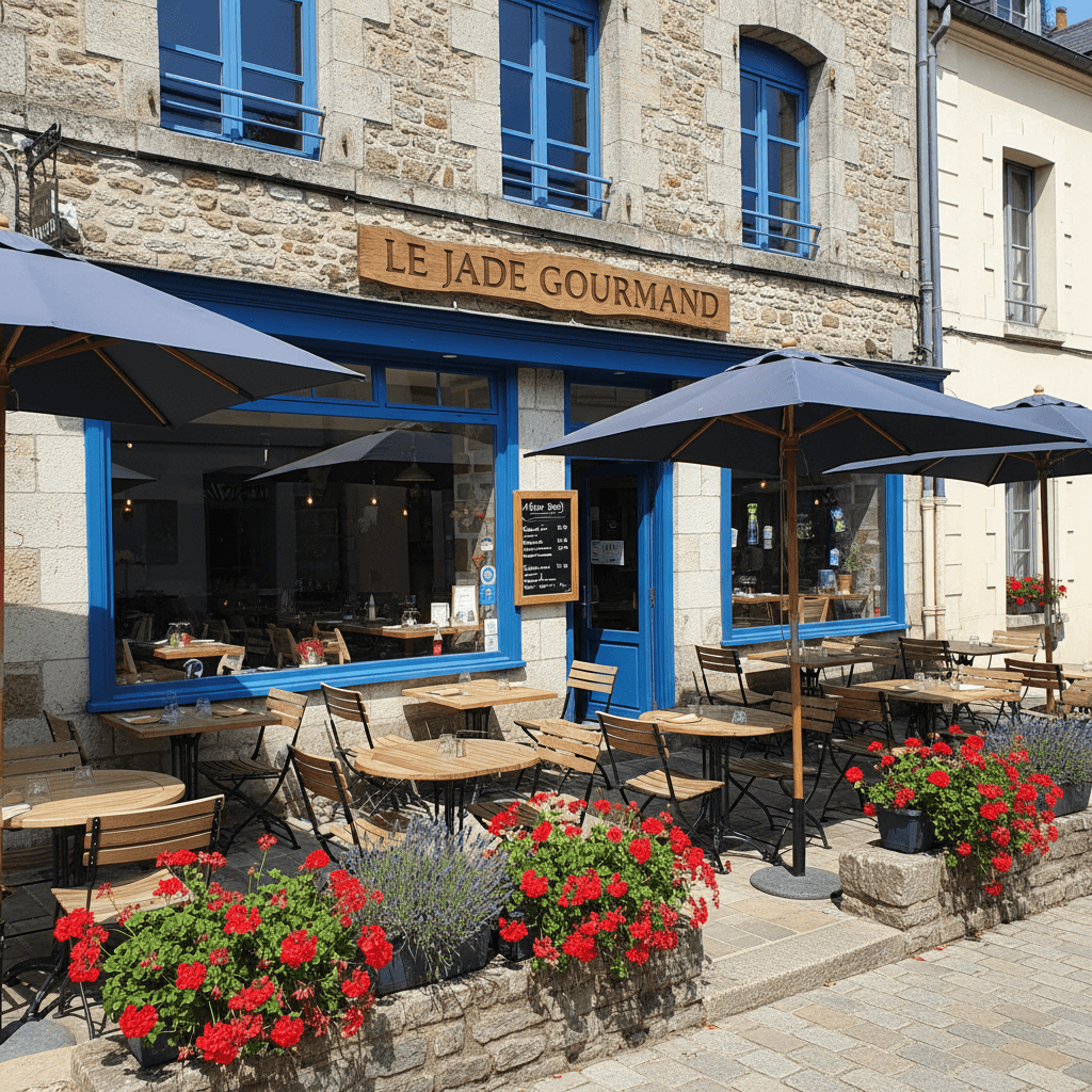Restaurant à Nantes : terrasse - Image 1