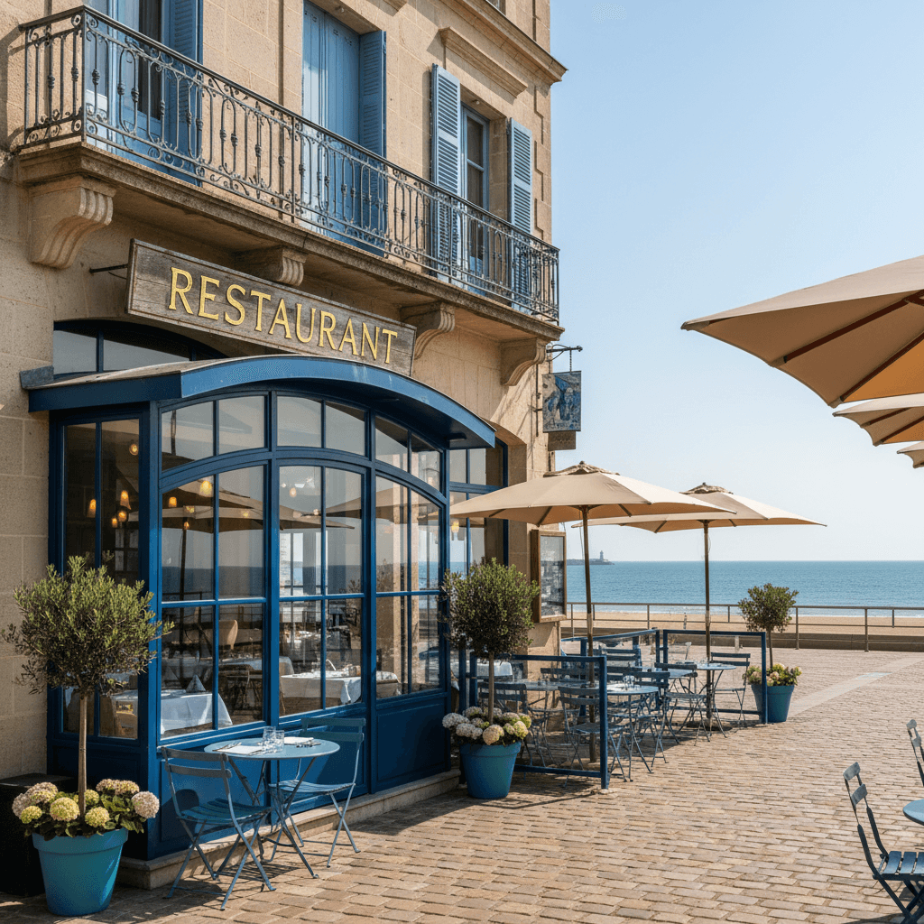 Restaurant 400m² à Les Sables-D'Olonne : terrasse - licence IV - Image 1