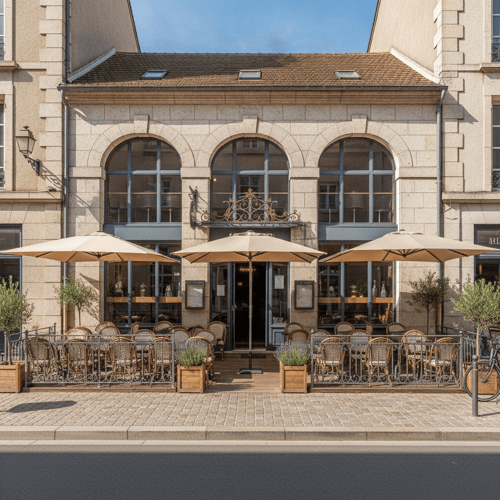 Restaurant 238m² à Argonay : terrasse - licence IV - Image 1