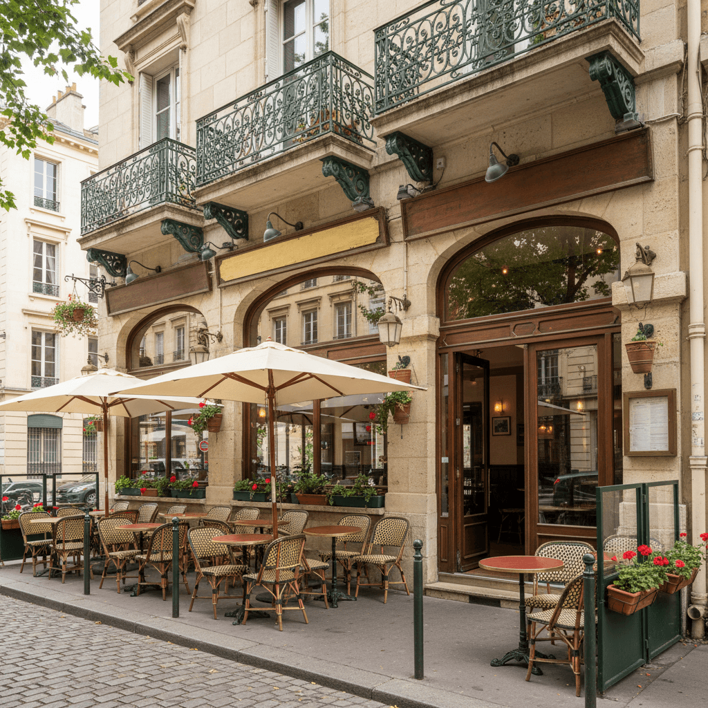 Restaurant 100m² à Lyon : terrasse - licence IV
