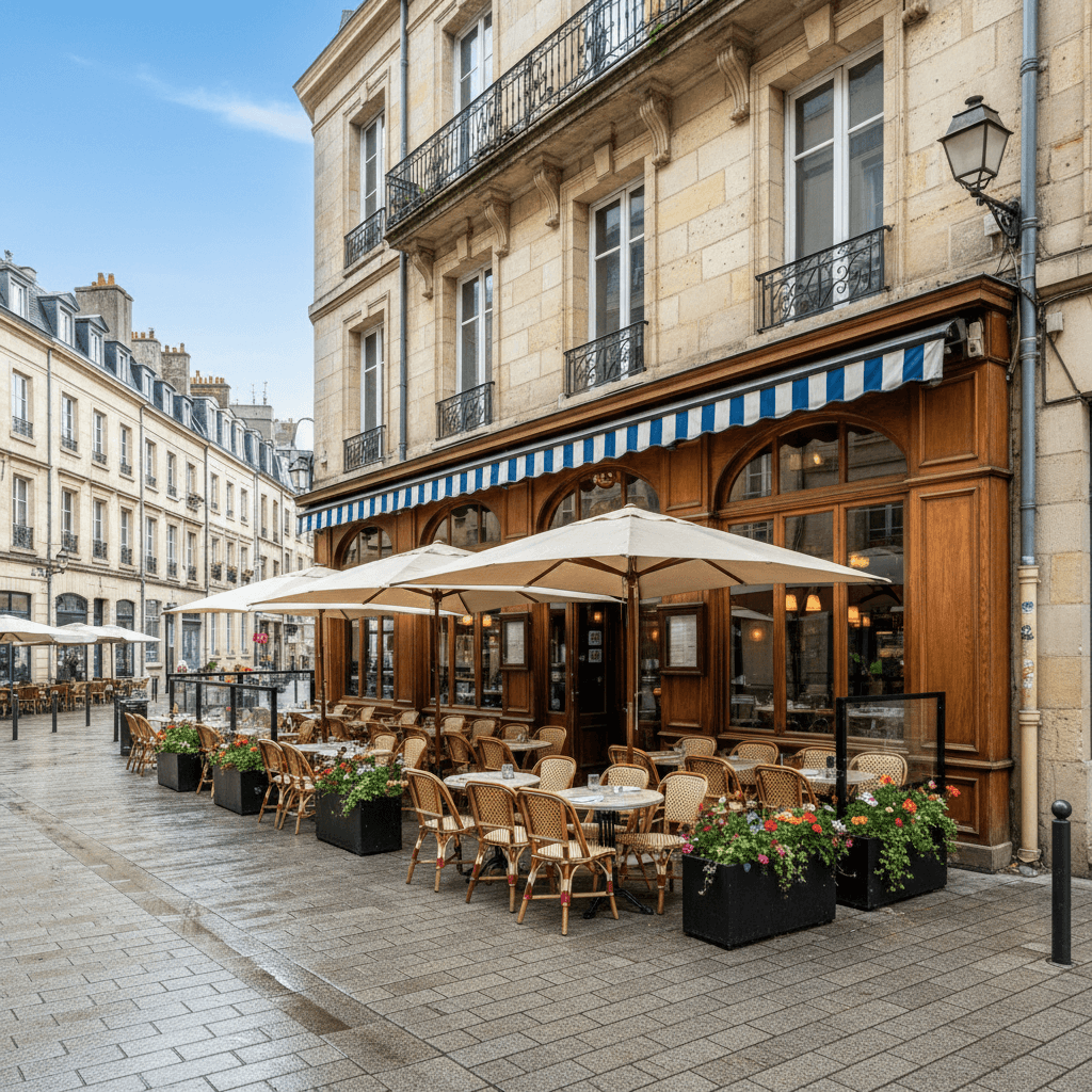 Restaurant à Nantes : terrasse - licence IV - Image 1