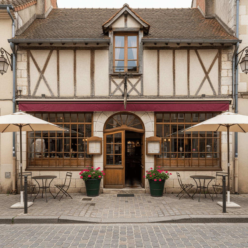 Restaurant 178m² à Bellac : terrasse - licence IV - Image 1