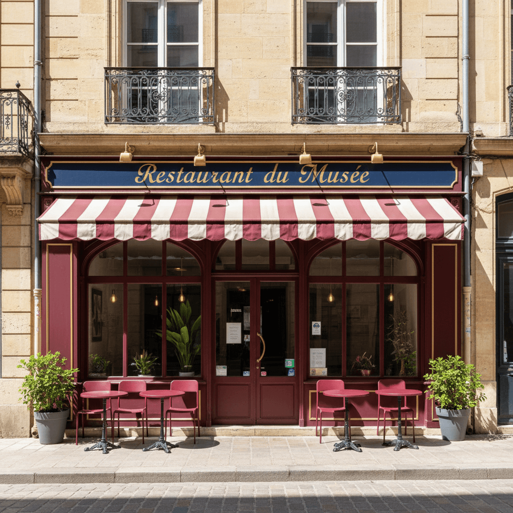 Restaurant 66m² à Bordeaux : terrasse - licence IV