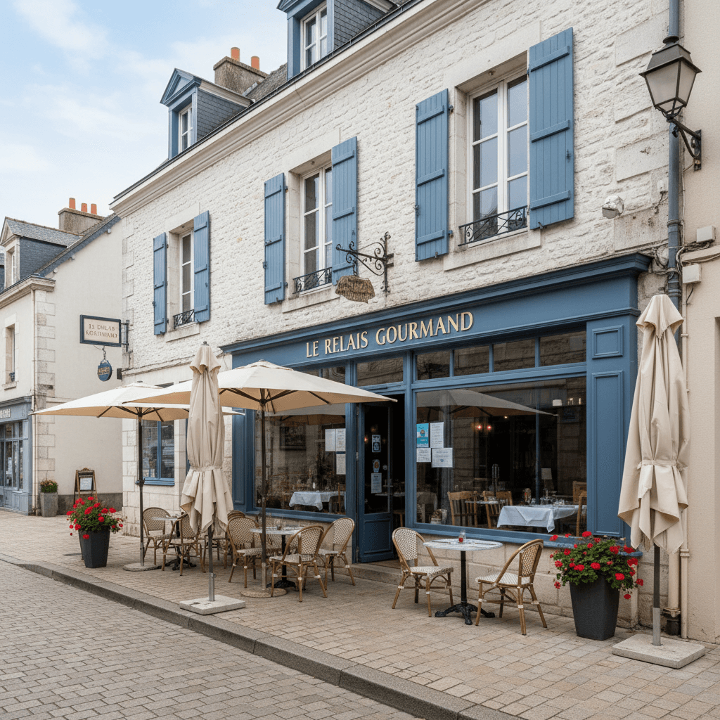 Restaurant à La Roche-Sur-Yon : terrasse - licence IV - Image 1