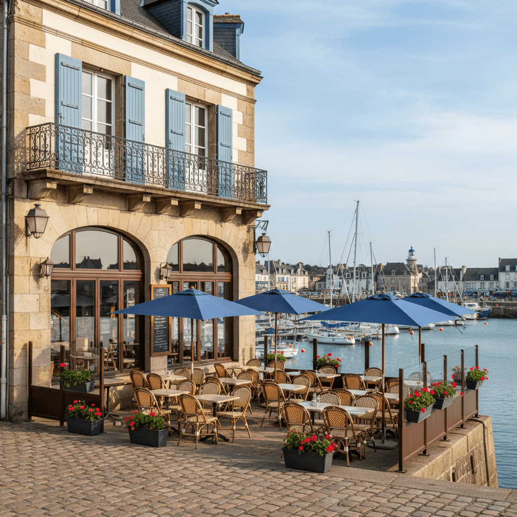 Restaurant 130m² à Binic-Étables-Sur-Mer : terrasse - licence IV - Image 1