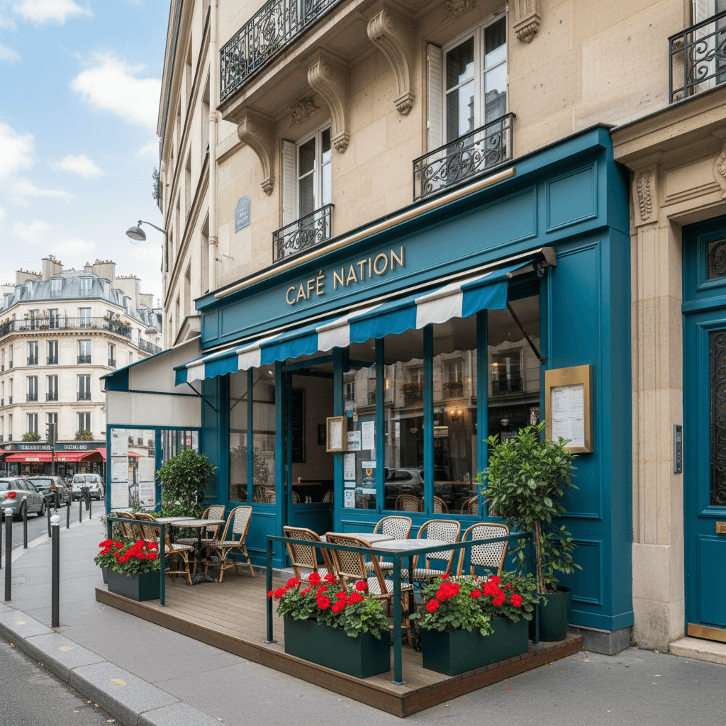 Local de Restauration à Nation - 38 m² - Image 1