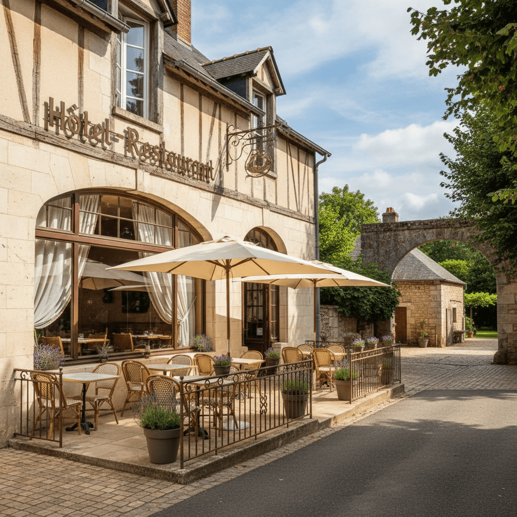 Restaurant 456m² à Tizac-De-Curton : terrasse - licence IV - Image 1