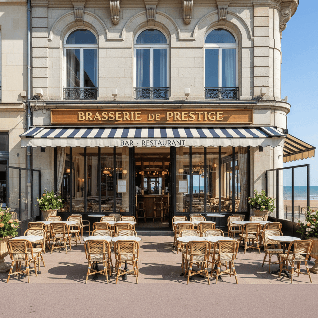 Bar-brasserie 400m² à Nantes : terrasse - licence IV - Image 1