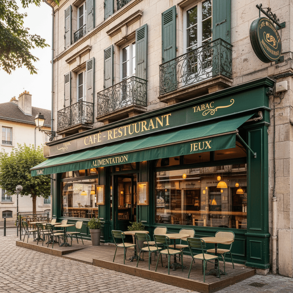 Restaurant 110m² à Pontcharra : terrasse - licence IV - Image 1