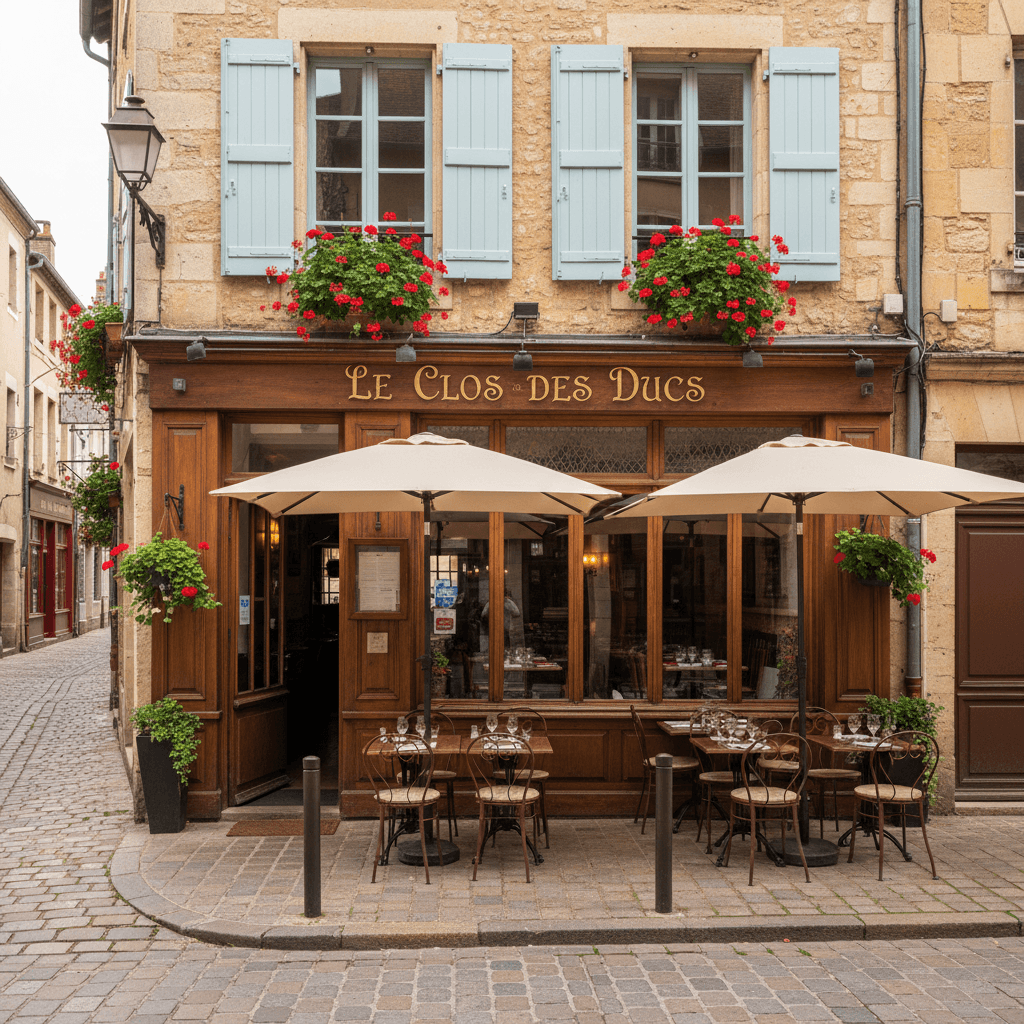 Restaurant 150m² à Beaune : terrasse - extraction - Image 1