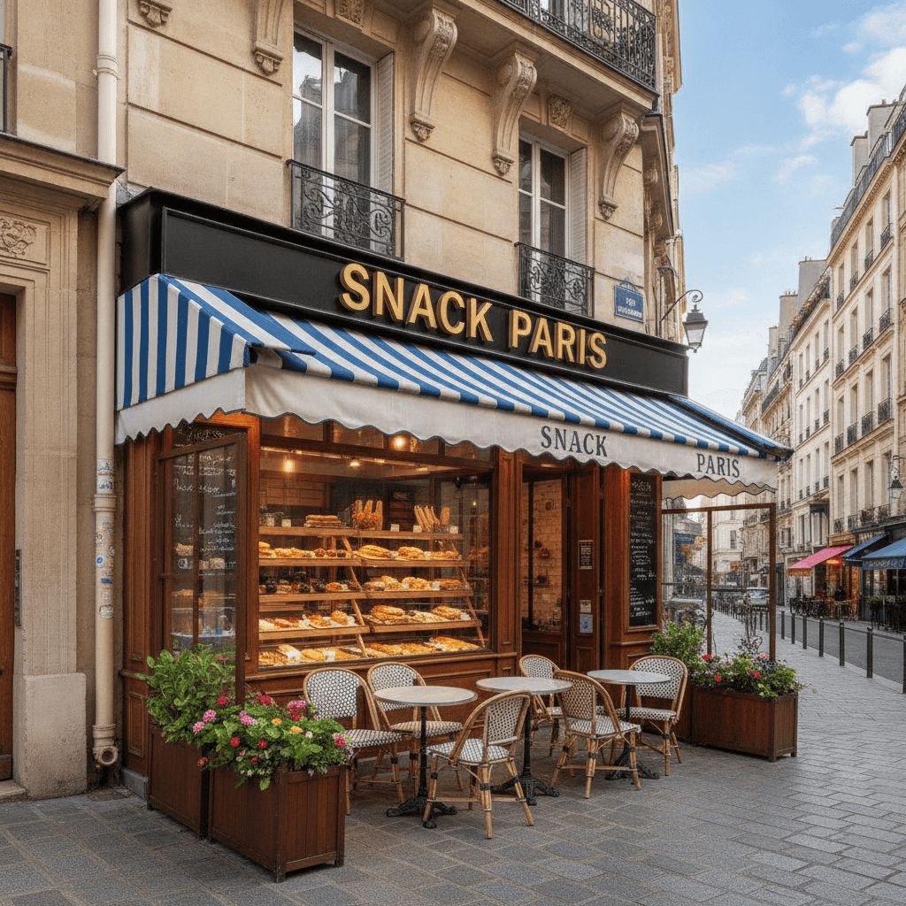 Snack 10 couverts à Paris