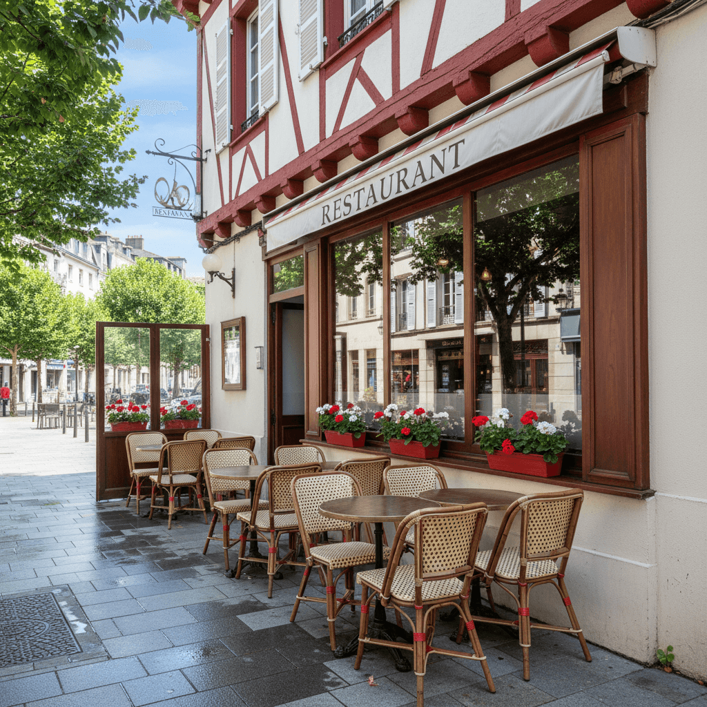 Restaurant 152m² à Bayonne : terrasse - licence IV - Image 1