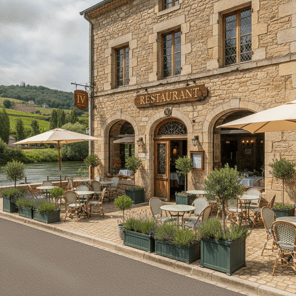 Restaurant à Agen : terrasse - licence IV - Image 1