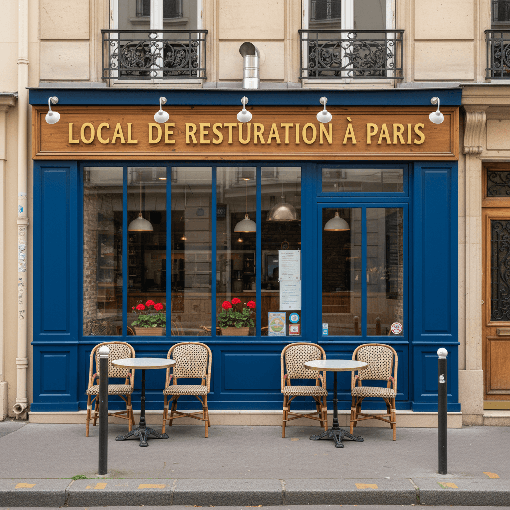 Local de Restauration à Paris - 47 m² - Image 1