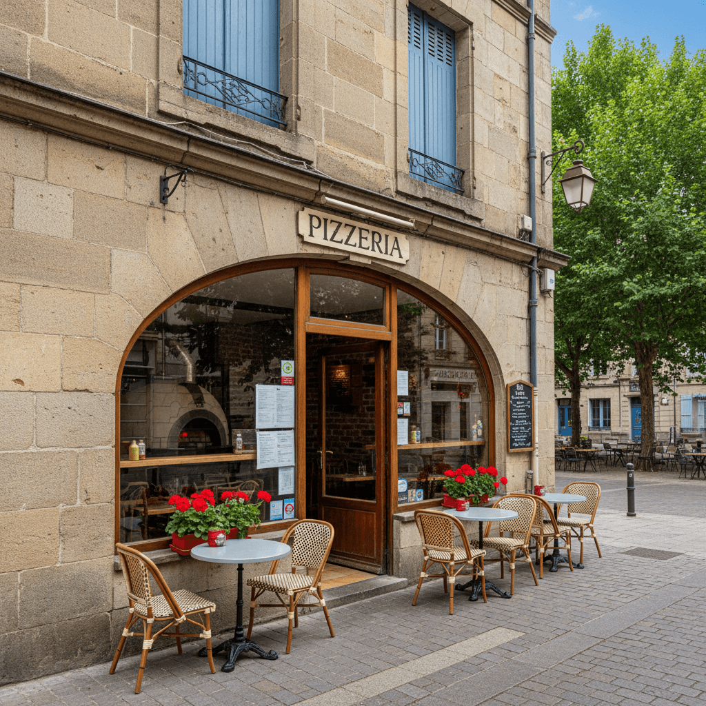 Restaurant 100m² à Clermont-Ferrand : terrasse - licence IV