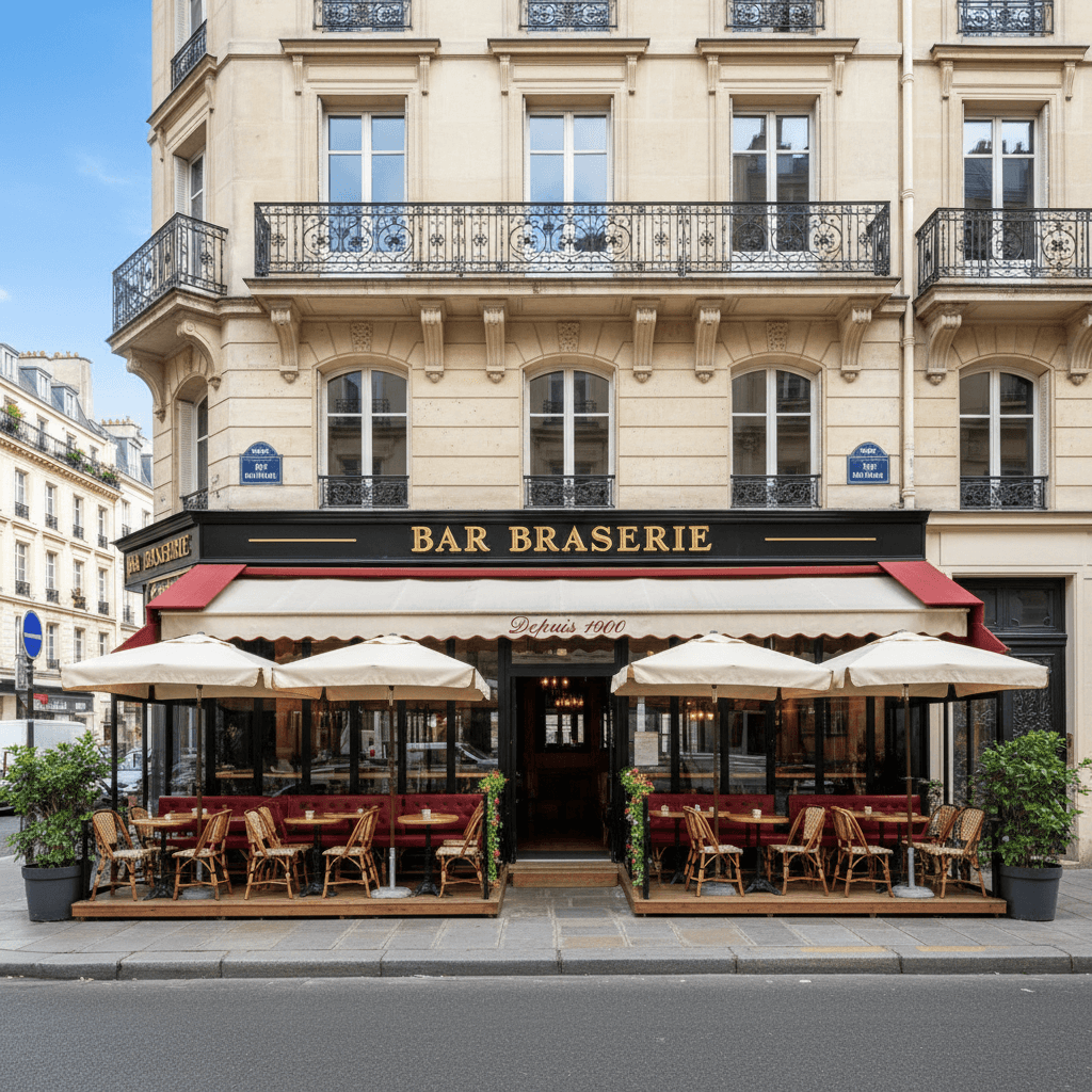 Bar Brasserie de 300 m² à Paris - Opportunité RARE