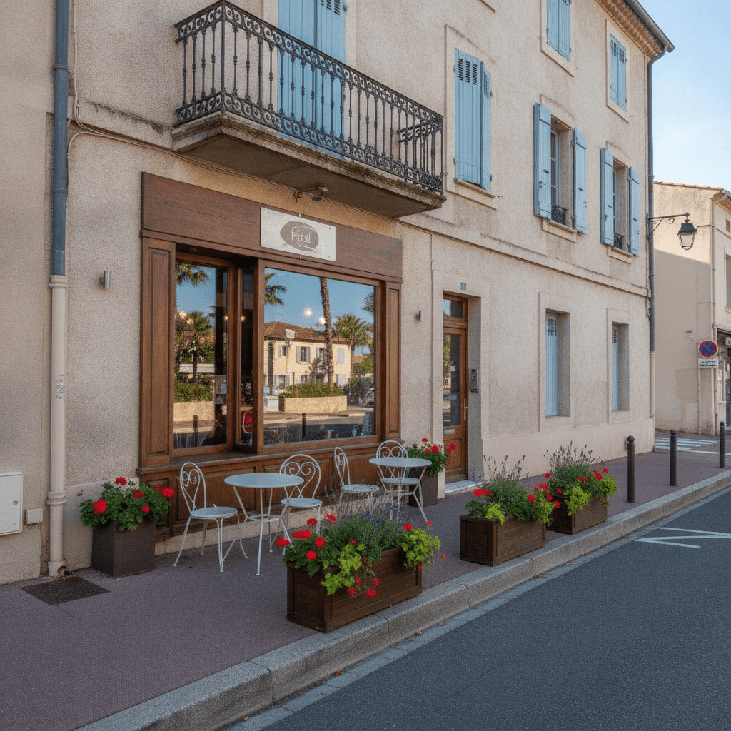 Restaurant 47m² à Mandelieu-La-Napoule : terrasse - licence IV - Image 1