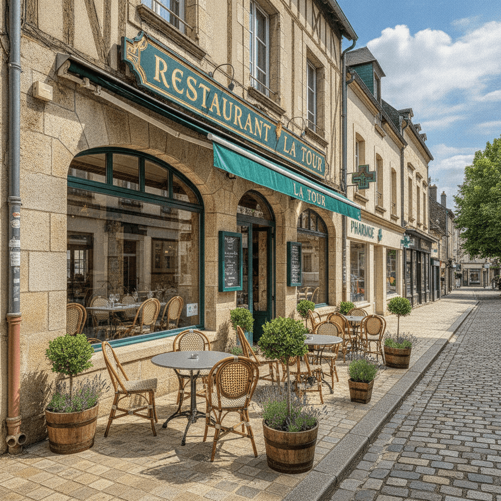 Restaurant 136m² à Pontoise : terrasse - licence IV - Image 1