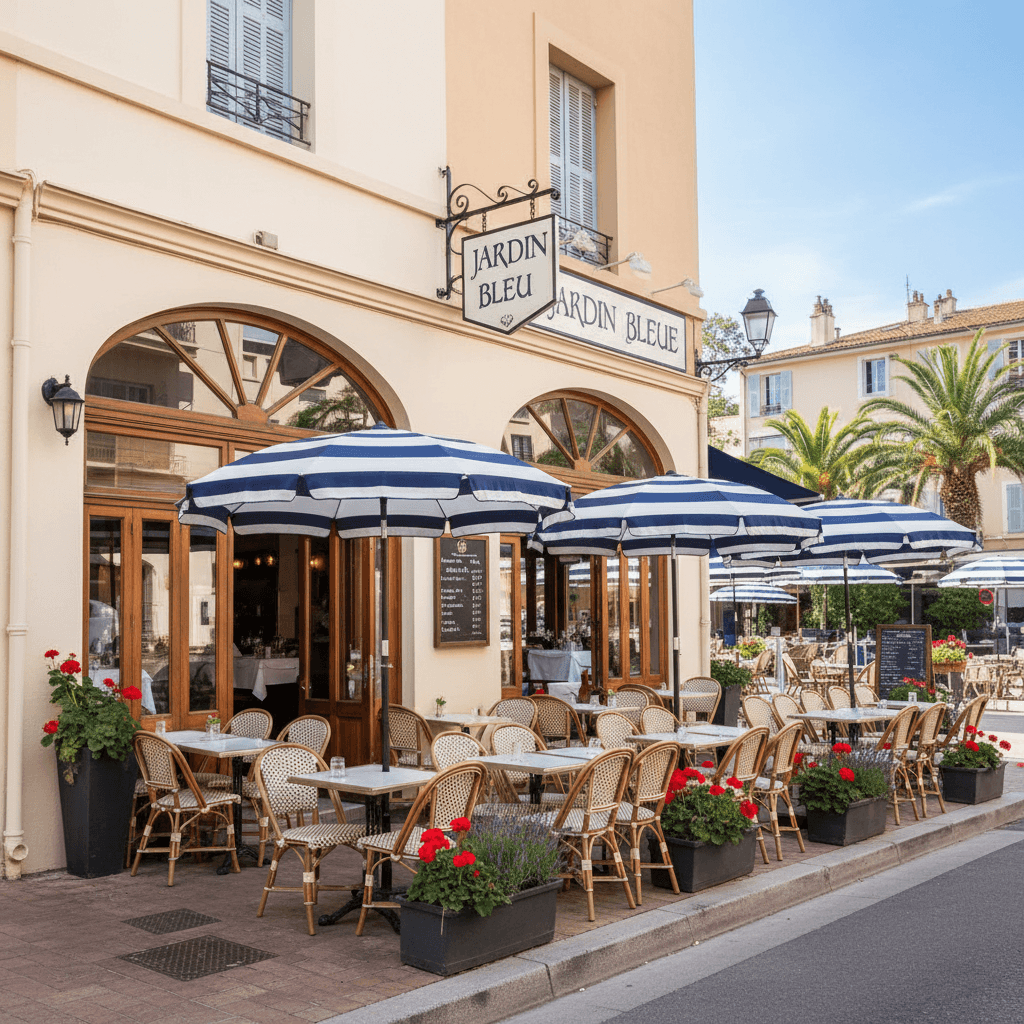 Restaurant 135m² à Cannes : terrasse - licence IV - Image 1