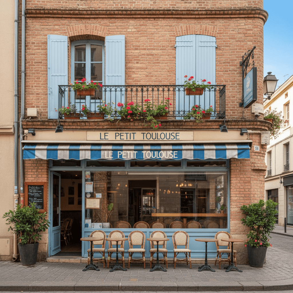 Charmant café-restaurant au cœur de Toulouse - Image 1